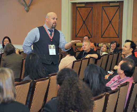 Danny M. Goldberg speaking at a conference